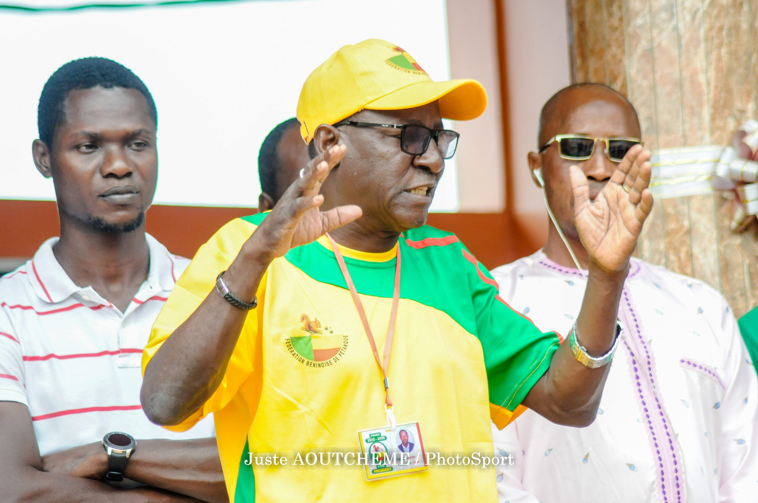 Pétanque - "La Nocturne de pétanque" : Garba Yaya, le chanceux du Président Patrice Talon 