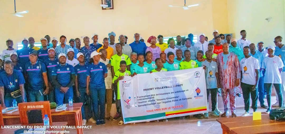 Volleyball - Projet "Volley Impact" : Kouandé ouvre le bal