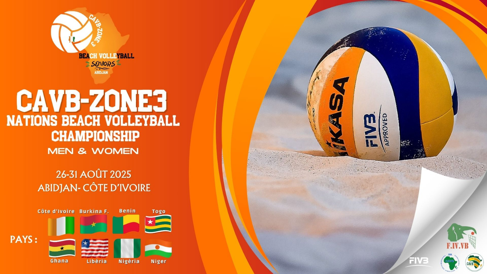 Beach-Volley - Coupe des Nations Zone 3 : Le Bénin en quête de qualification pour la CAN 2025