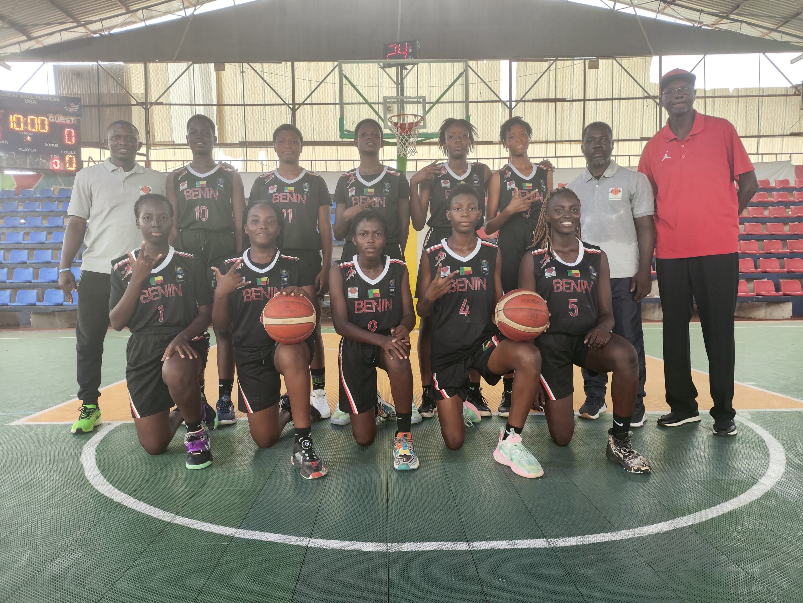 Basketball - Qualificatifs FIBA U16 AfroBasket Rwanda 2025 – Zone 3 : Victoire précieuse des Amazones U16 du Bénin