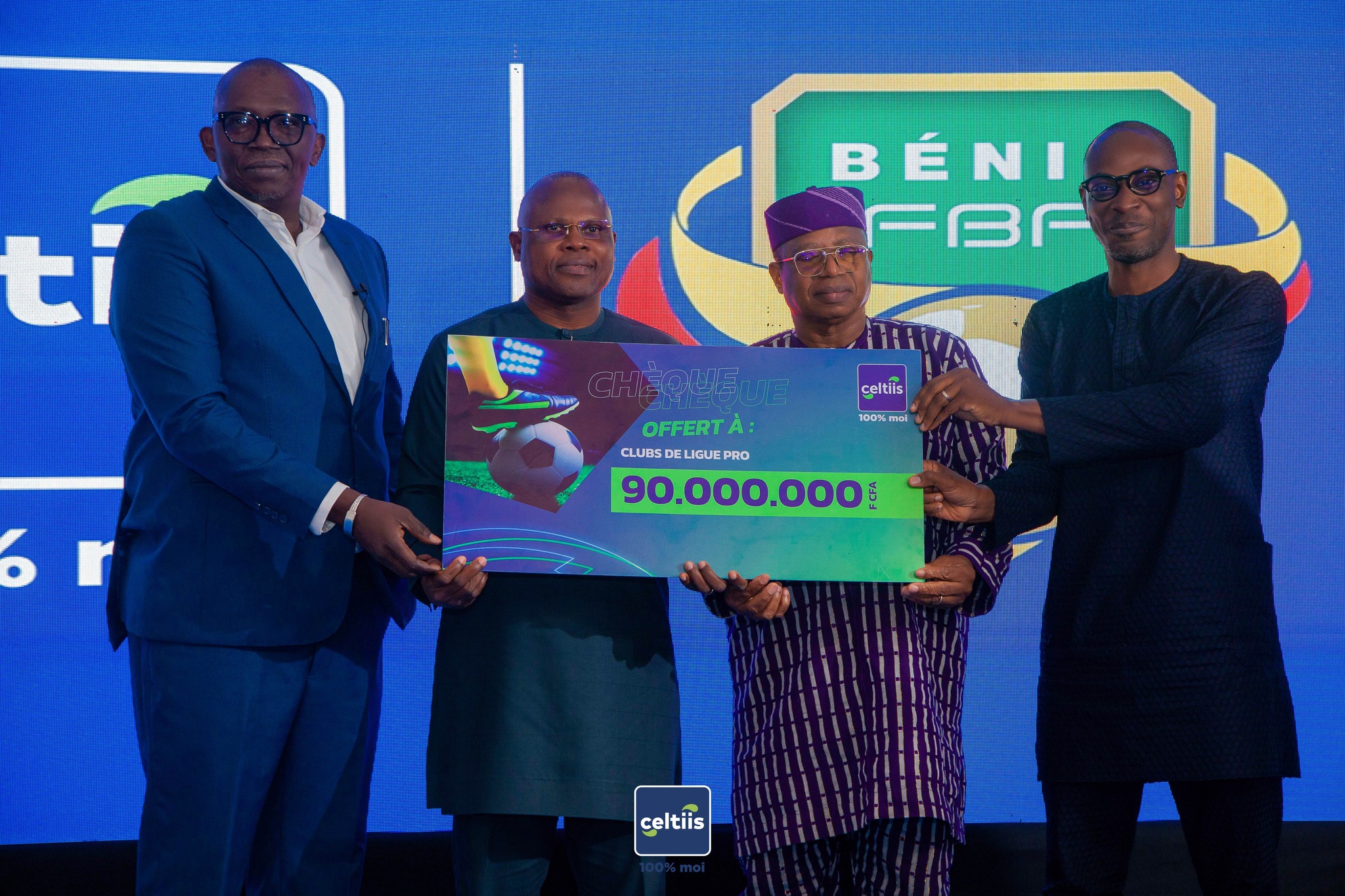 Football – Partenariat FBF / Celtiis : La SBIN injecte 280 millions FCFA pour booster clubs et équipes nationales