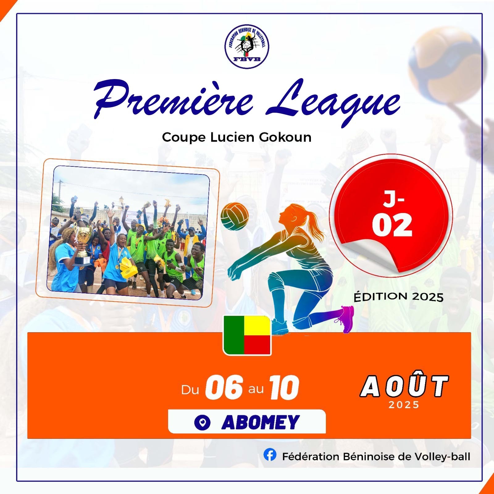 Volleyball – Première League : Abomey accueille l’élite nationale