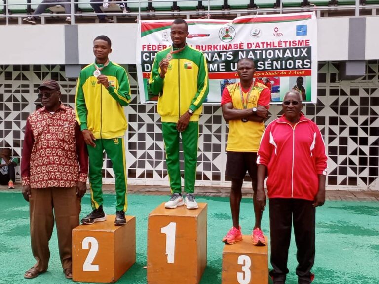 Athlétisme : De belles performances des Béninois aux championnats nationaux du Burkina Faso