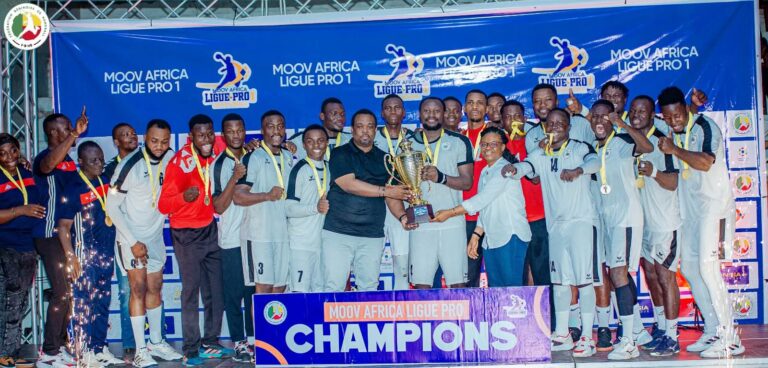 Handball - Play-Offs Moov Africa Ligue Pro Hand 2025 : Flowers (Dames) indétrônable, Adjidja (Hommes) retrouve sa couronne