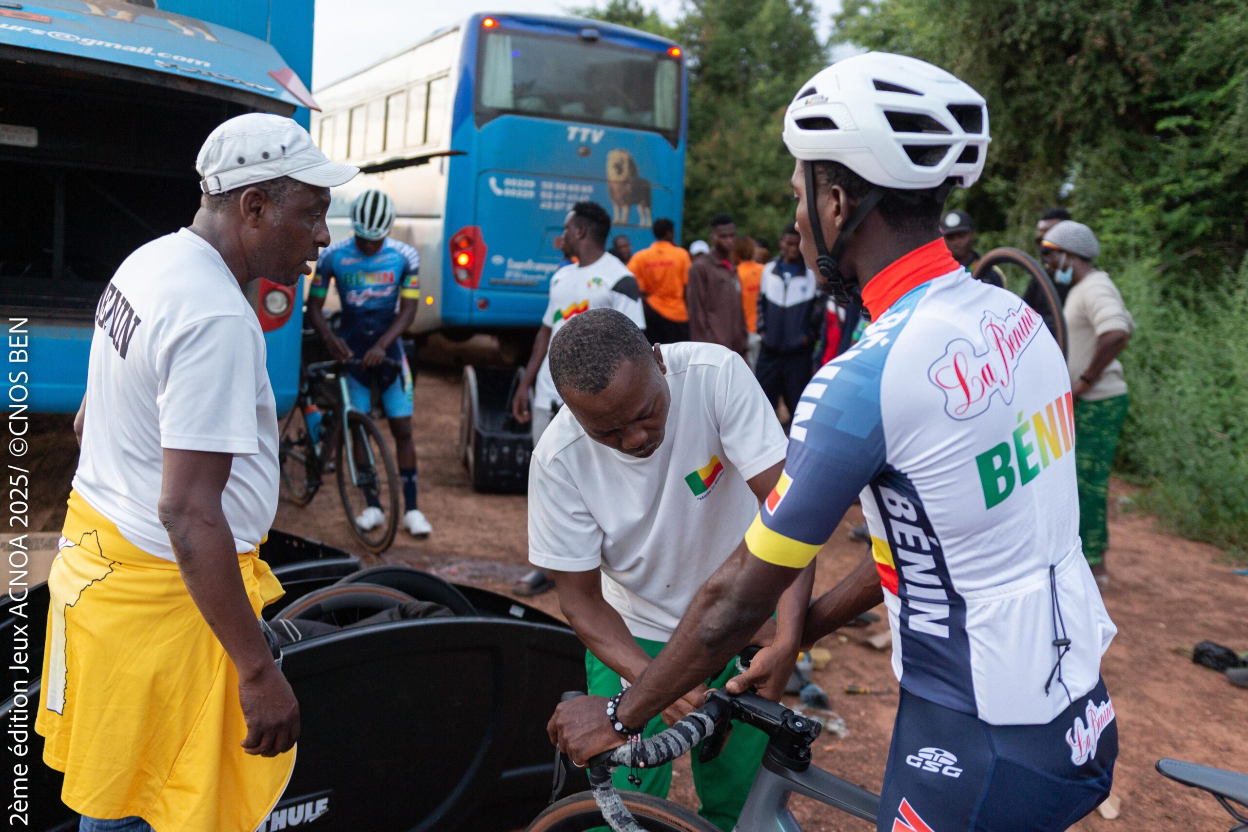 Cyclisme - 2ème Jeux ACNOA Zone 3 – Ouaga 2025 : « Faire briller le Bénin et préparer le Tour du Faso 2025 »; Fernand Gandaho