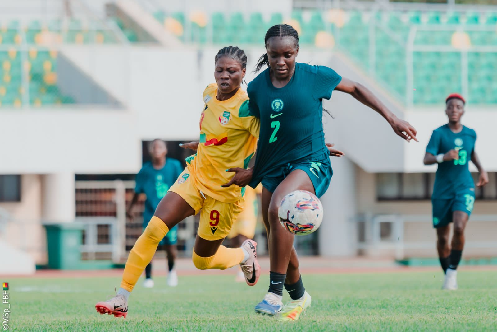 Football - CAN Féminine 2026 – Dernier tour des éliminatoires (Aller) : Le Nigeria s’impose logiquement face au Bénin à Lomé