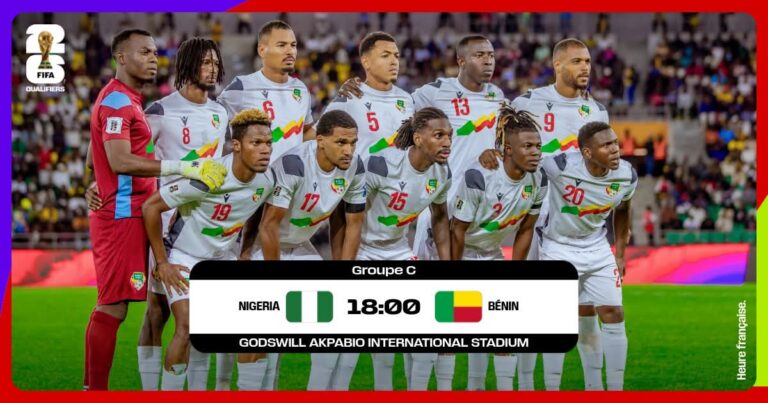 Football - Éliminatoires Coupe du Monde 2026 – Zone Afrique : Les Guépards du Bénin naufragent à Uyo, mais sortent la tête haute