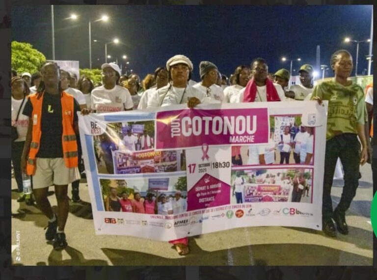 Athlétisme - 11e édition de « Tout Cotonou Marche – Octobre Rose » : Be the Best mobilise pour la prévention des cancers féminins