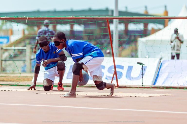 Goalball - Jeux Universitaires du Bénin 2025 : Le handisport à l’honneur avec une démonstration