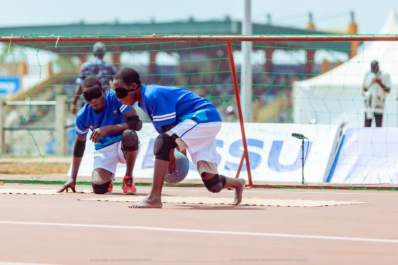 Goalball - Jeux Universitaires du Bénin 2025 : Le handisport à l’honneur avec une démonstration